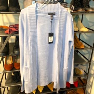 Blue pocket cardigan